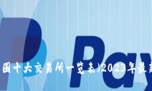 币圈十大交易所一览表（2023年最新）