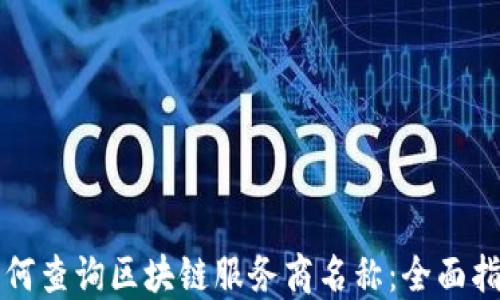 
如何查询区块链服务商名称：全面指南