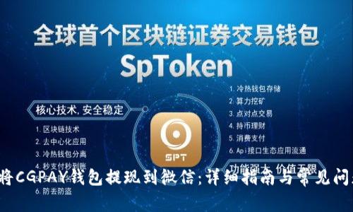  如何将CGPAY钱包提现到微信：详细指南与常见问题解答